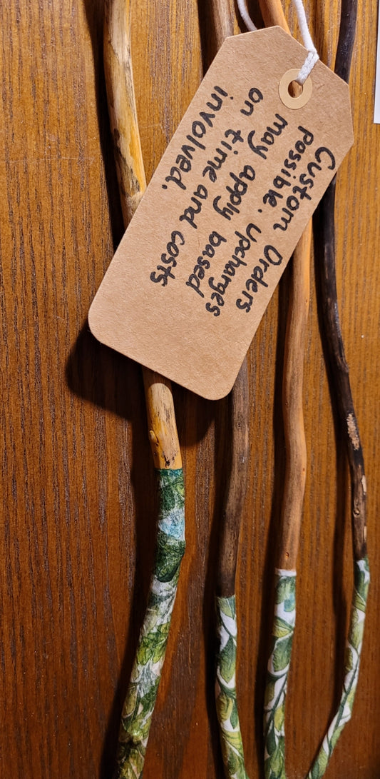 Driftwood Decorated Wands