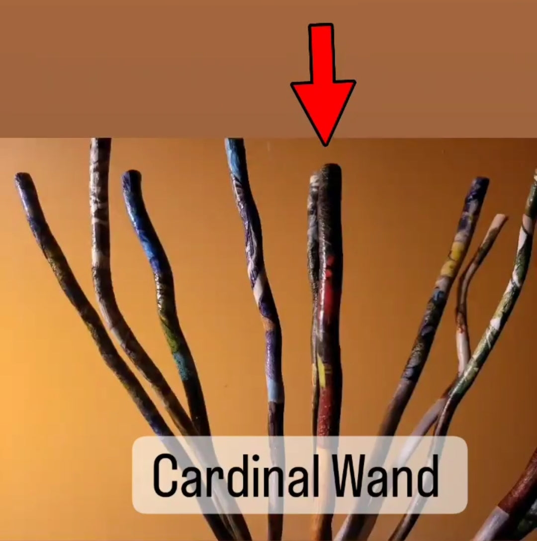 Driftwood Decorated Wands